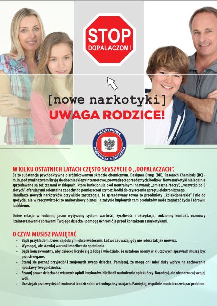 okładka STOP dopalaczom